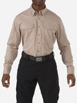 Тактична сорочка 5.11 Tactical Stryke Long Sleeve Shirt 72399-055 XS Khaki (2000980558209)