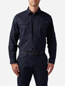 Тактическая рубашка 5.11 Tactical Abr Pro Long Sleeve Shirt 72543-724 L Dark Navy (2000980544271)