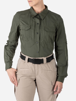Тактична сорочка 5.11 Tactical Women’S Stryke Long Sleeve Shirt 62404-190 S Tdu Green (2000980564804)