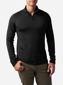 Тактический лонгслив 5.11 Tactical Stratos 1/4 Zip 72235-019 2XL Black (2000980534586)