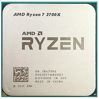 Процесор AMD Ryzen 7 2700X (YD270XBGAFBOX) (Socket AM4, 16T, 4.3 ГГц, Box) Б/в
