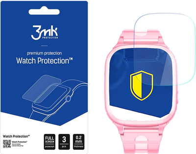 Szkło ochronne 3MK Flexible Glas do Forever GPS WIFI Kids Watch Me 2 KW-310 3 szt (5903108535946)