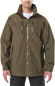 Куртка тактична вологозахисна 5.11 Tactical Approach Jacket 48331-192 3XL Tundra (2000980456345)
