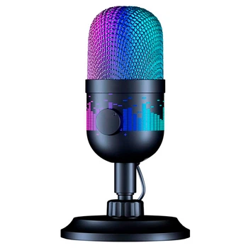 Конденсаторный игровой микрофон AK-1i для записи USB RGB-подсветка