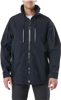 Куртка тактическая влагозащитная 5.11 Tactical Approach Jacket 48331-724 3XL Dark Navy (2000980456420)