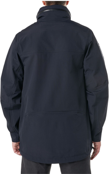 Куртка тактическая влагозащитная 5.11 Tactical Approach Jacket 48331-724 3XL Dark Navy (2000980456420)