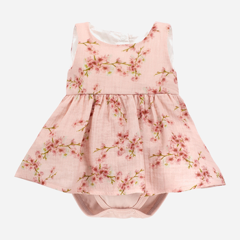 Body-sukienka Pinokio Summer Mood Bodysuit Dress 74-80 cm Pink Flowers (5901033284311)