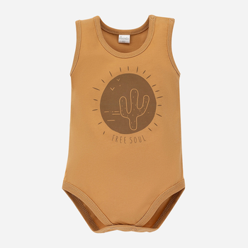 Боді для малюка Pinokio Free Soul Sleeveless Bodysuit 86 см Yellow (5901033285080)