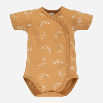 Body dla dzieci Pinokio Free Soul Shortsleeve Buttoned Bodysuit 68-74 cm Yellow-Print (5901033285165)