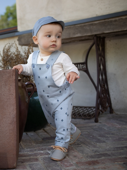 Body dla dziecka Pinokio Charlie Longsleeve Polo Bodysuit 68-74 cm Ecru (5901033292774)