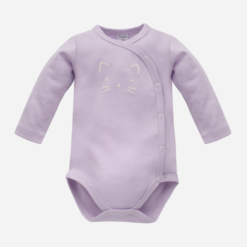 Боді для малюка Pinokio Lilian Bodysuit Buttoned Longsleeve 56 см Violet (5901033305528)