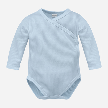 Body dla dzieci Pinokio Lovely Day Babyblue Wrapped Body LS 56 cm Blue Stripe (5901033311659)