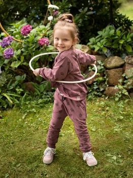 Spodnie dziecięce Pinokio Magic Vibes Joggers 62 cm Violet (5901033296482)