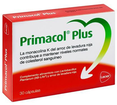 Диетическая добавка Lacer Primacol Plus капсулы 30 шт (8470001695208)