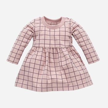 Sukienka dziecięca Pinokio Romantic Longsleeve Dress 116 cm Pink-Print (5901033289149)