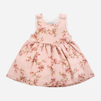 Сукня дитяча Pinokio Summer Mood Dress 80 см Pink Flowers (5901033284427)