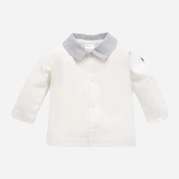 Дитяча сорочка для хлопчика Pinokio Charlie Baby Jacket 62 см Ecru (5901033292903)