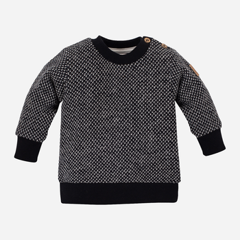 Sweter chłopięcy elegancki Pinokio Le Tigre Sweater 68-74 cm Czarny (5901033279867)