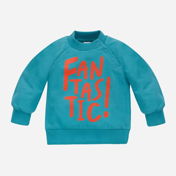 Дитячий світшот для хлопчика Pinokio Orange Flip Sweatshirt 98 см Бірюзовий (5901033307195)