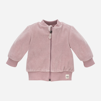 Bluza dla dziewczynki rozpinana bez kaptura Pinokio Hello Zipped Sweatshirt 62 cm Różowa (5901033290879)