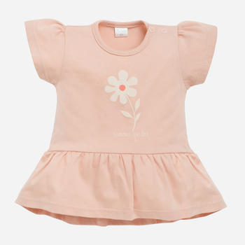 Tunika dziecięca Pinokio Summer Garden Tunic Shortsleeve 110 cm Pink (5901033302428)