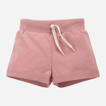 Krótkie spodenki dziecięce dla dziewczynki Pinokio Summer Mood Shorts 68-74 cm Ciemnoróżowe (5901033283994)