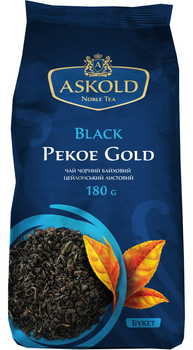 Чай черный Askold Рекое Gold сорт Букет 180 г (4820171919842)