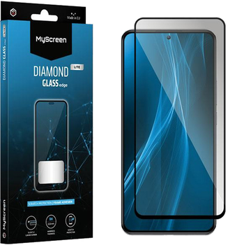 Захисне скло MyScreen Diamond Glass Edge Lite FG для Vivo X80 Lite Black (5904433221801)