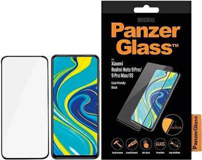 Szkło hartowane Panzer Glass E2E Regular do Xiaomi Redmi Note 9 Pro/9 Pro Max/9S (5711724080289)