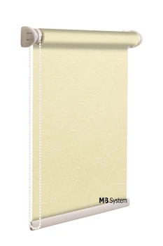 Рулонная штора MB System Дели Prestige 50х165 см Молочный