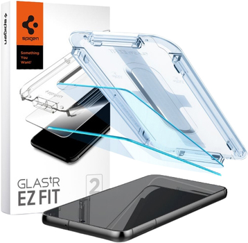 Szkło hartowane Spigen Ez Fit do Samsung Galaxy S23 2 szt (8809896743143)