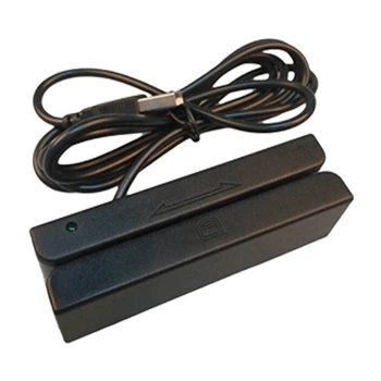 USB считыватель магнитных (банковских) карт ZKTeco ZK-MSR для POS-терминалов (115319)
