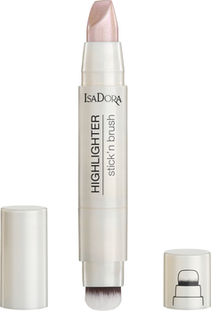 Rozświetlacz IsaDora Highlighter Stick Brush w sztyfcie 22 Pink Pearl 3.8 g (7317851246222)