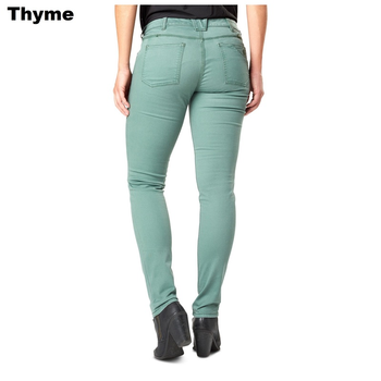 Жіночі завужені тактичні джинси 5.11 Tactical women's DEFENDER-FLEX SLIM PANTS 64415 0 Regular, Thyme