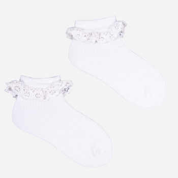 Набір дитячих шкарпеток Yoclub 3 шт SKA-0122G-010J-002 17-19 Білий (5903999444648)