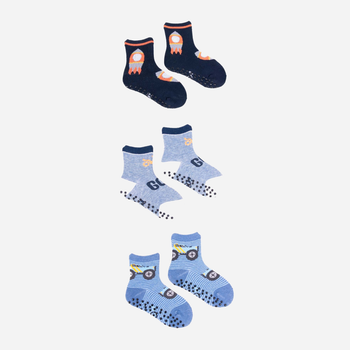 Набір дитячих шкарпеток Yoclub 3 шт SKA-0109C-AA3A-004 17-19 Різнокольоровий (5903999470463)