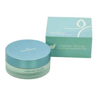 Большие гидрогелевые патчи с кораллами и морской водой Beauugreen Hydrogel Coral & Aqua Eye Patch, 60 шт