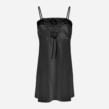 Нічна сорочка DKaren Slip Flores XL Black (5901780604820)