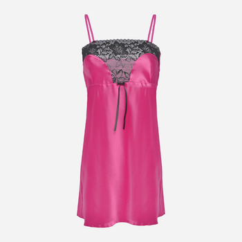 Koszula nocna DKaren Slip Flores XL Dark Pink (5901780605025)