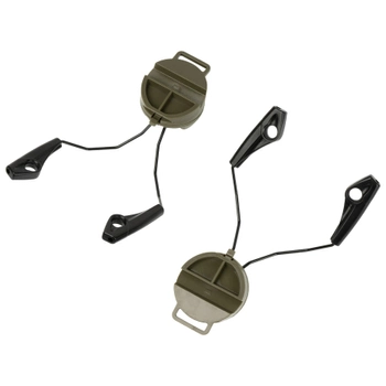 Адаптер ACM Headset Helmet Rail для стрілецьких навушників Howard Impact Sport 2000000137995