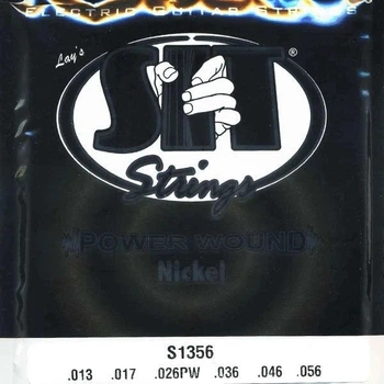 Струны для электрогитары SIT S1356 Medium Heavy Power Wound Nickel (13-56)