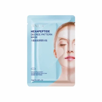 Увлажняющий патч для лба Venzen Hexapeptide Decree Pattern Mask, 1 патч по 10 мл