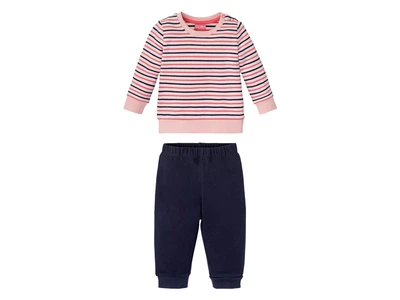 Костюм (свитшот и штаны) для девочки Lupilu 385902 086-92 см (12-24 months) Комбинированный