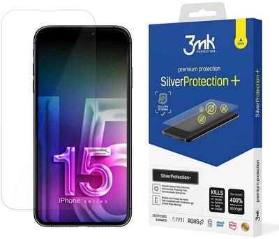 Folia ochronna 3MK Silver Protect+ do Apple iPhone 15 Plus (5903108535380)