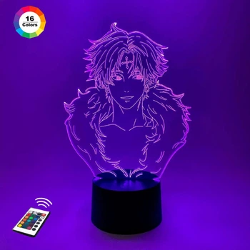 Ночник-светильник 3D "Куроро Люцифер" 25х15 см 3DTOYSLAMP (2000002622611)