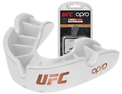 Капа OPRO Bronze UFC дитяча ( вік до 10 ) років Біла ufc102513003