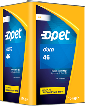 Гідравлічна олива Opet DURA 46 18 л (до -24°C) (8692920303365)