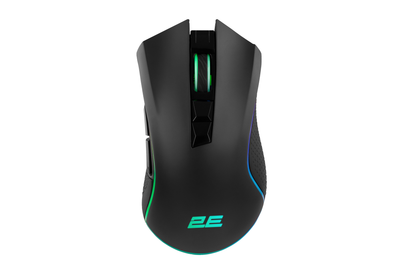 Мышь игровая 2E Gaming MG340 WL, RGB USB Black