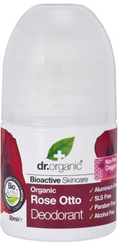 Dezodorant Dr. Organic Rose Otto Roll On 50 ml (5060176676381)