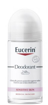 Dezodorant Eucerin For Sensitive Skin Roll On 24 Hours 50 ml (4005800027697)